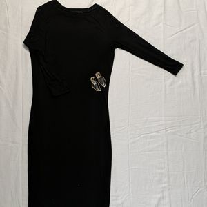 Midi 3/4 sleeve dress